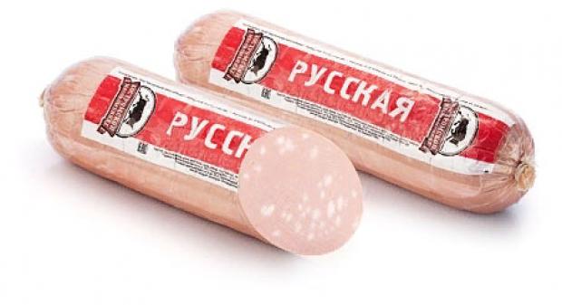 Колбаса вареная Костромской мясокомбинат Русская (0,8-1 кг), 1 упаковка ~ 1 кг