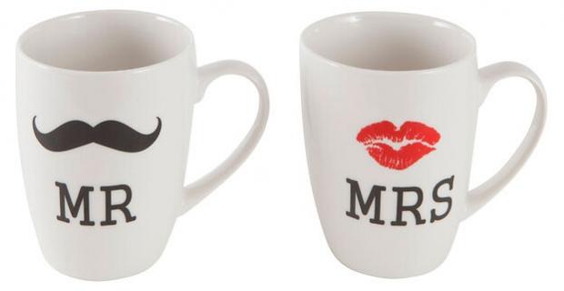 

Набор чашек Actuel фарфоровые белые, 2х320 мл