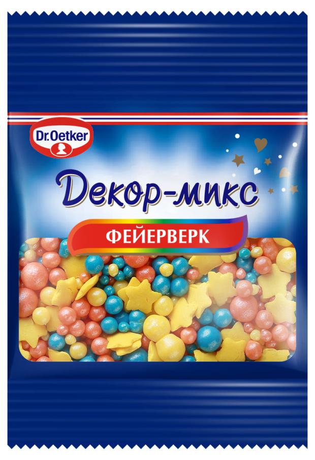 Декор-микс DrOetker Фейерверк 10 г 56₽