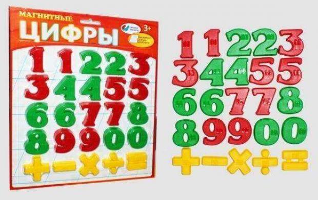 Набор развивающий Татой Магнитные цифры с доской