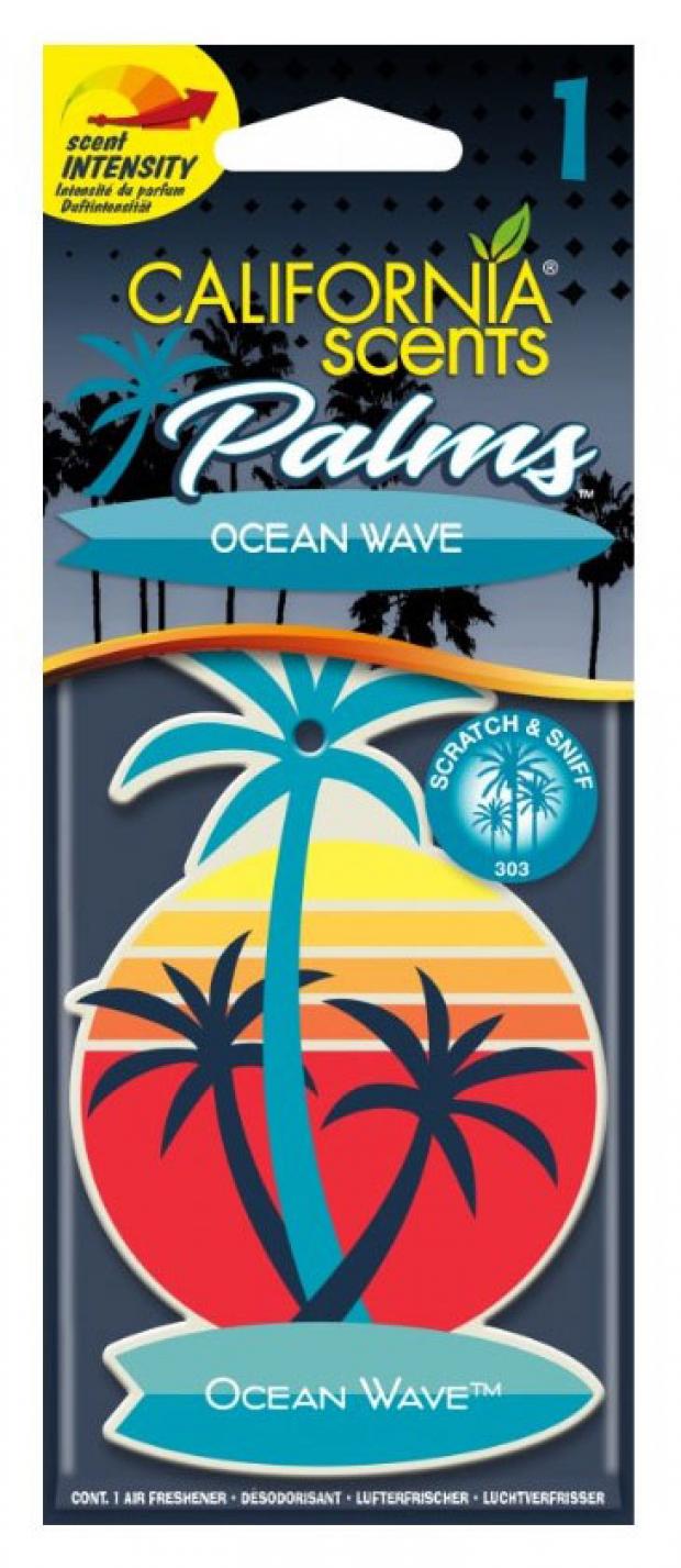 Ароматизатор California Scents Пальмы Океанская волна