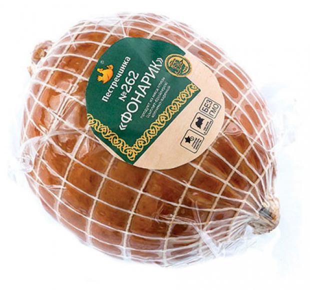 Продукт из мяса птицы варено-копченый Пестречинка Фонарик (0,9-1,1 кг), 1 упаковка ~ 1 кг