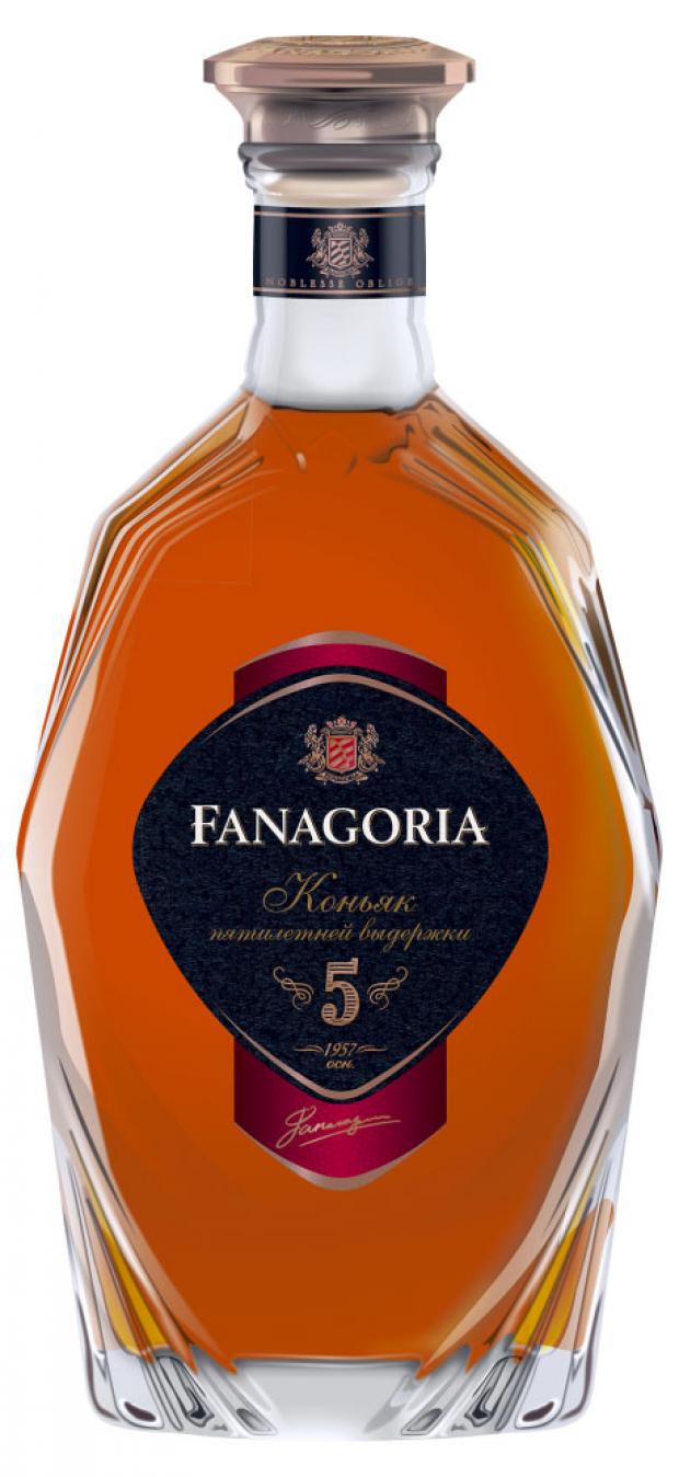 

Коньяк Fanagoria 5 лет Россия, 0,5 л