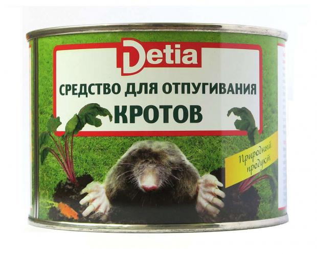 Средство для отпугивания кротов Detia в шариках, 100 шт