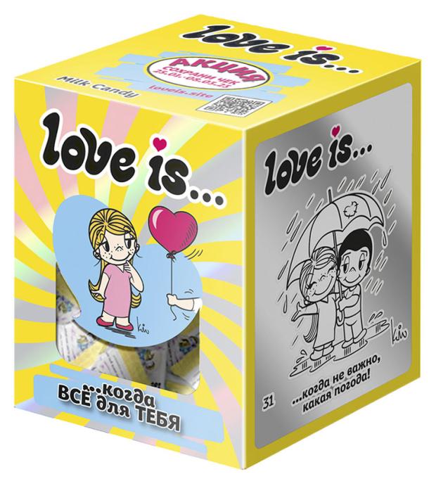 

Конфеты жевательные Love Is со вкусом бананового йогурта, 105 г