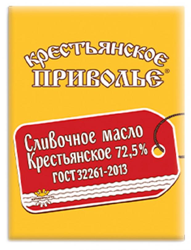 Масло сливочное Крестьянское Приволье Традиционное 72,5%, 180 г