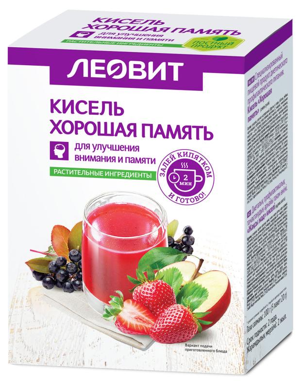 

Кисель Леовит Хорошая память, 5х20 г