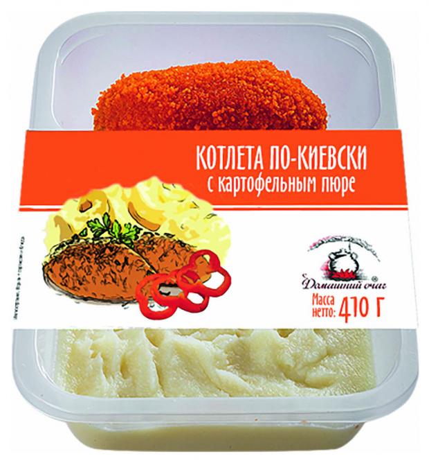

Котлета «Домашний очаг» По-киевски с картофельным пюре, 410 г