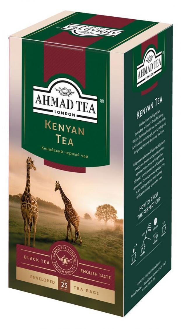 Чай черный Ahmad Tea Кения, 25х2 г чай ahmad tea кения чёрный 25 х 2 г