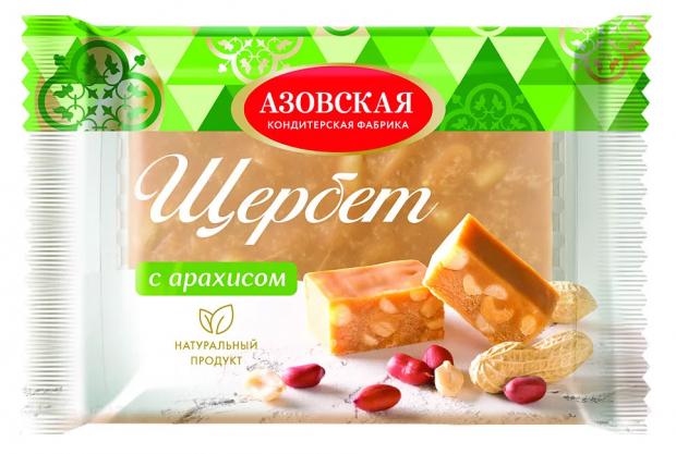 

Щербет «Азовская кондитерская фабрика» с арахисом, 200 г