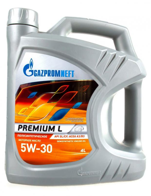 Масло моторное Gazpromneft Premium L 5W-30, 4 л