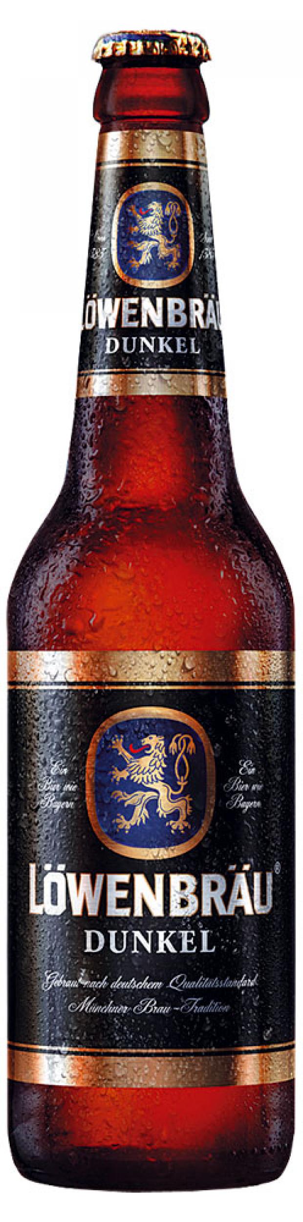 Пиво Lowenbrau Dunkel темное фильтрованное 4,7%, 450 мл