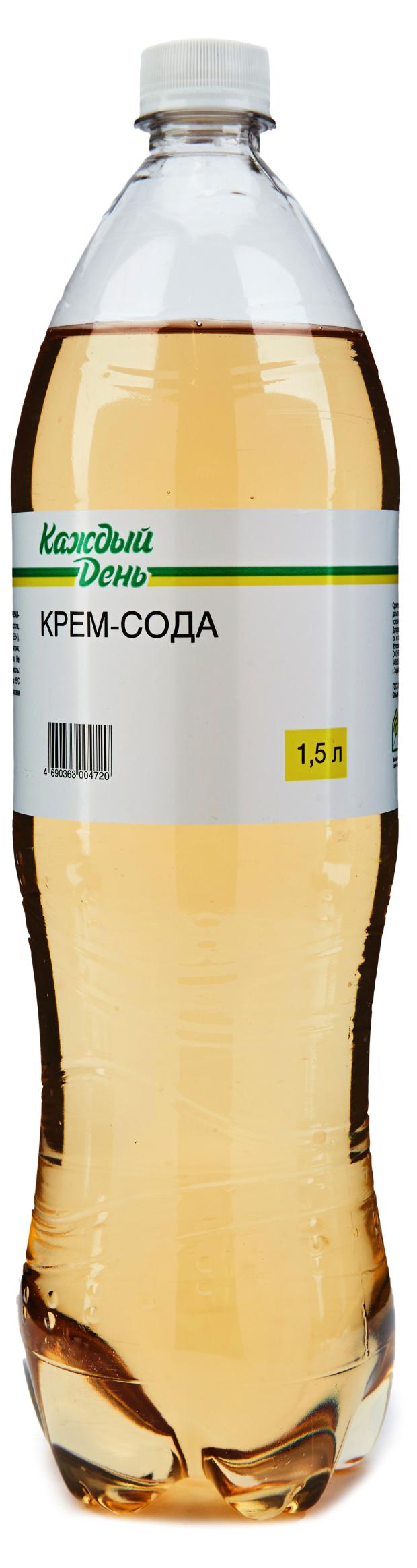 

Напиток газированный Каждый День Крем-сода, 1,5 л