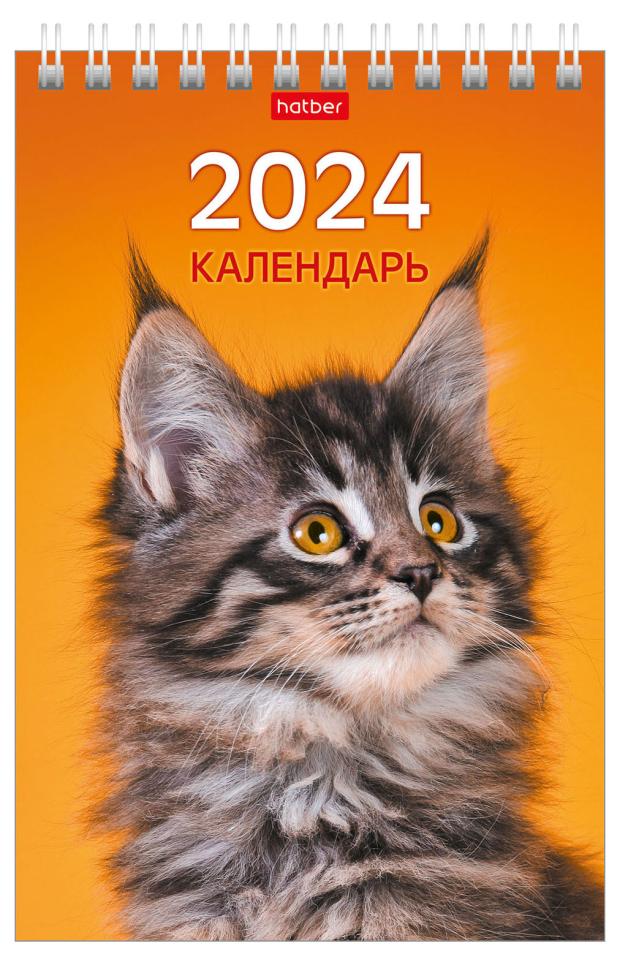 

Календарь домик Хатбер Мурчат коты настольный 2024, 105х160 мм