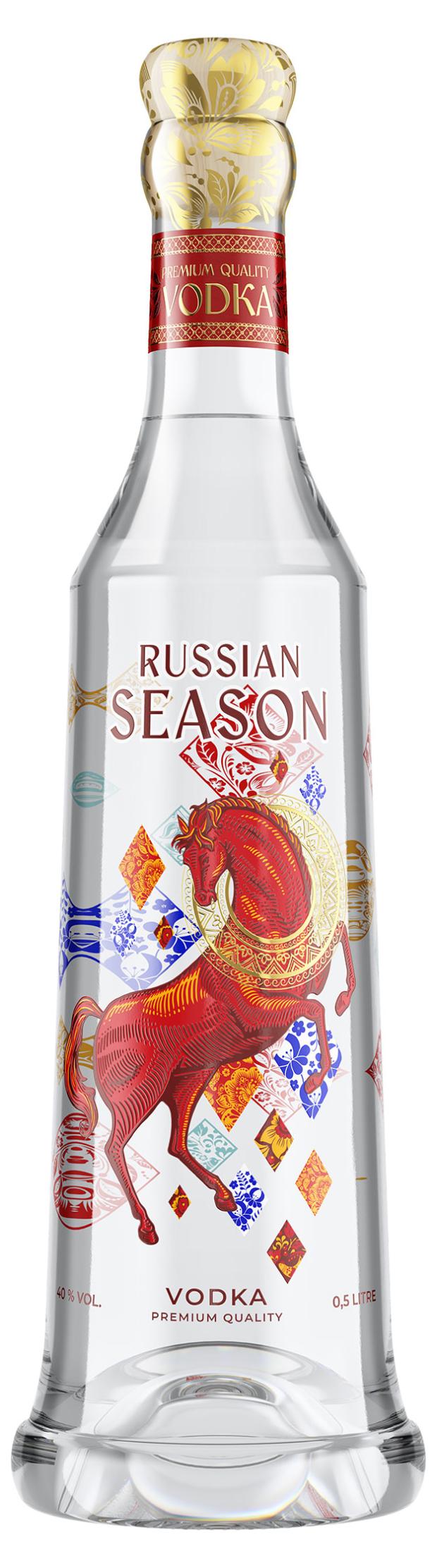 Водка Russian Season Россия, 0,5 л