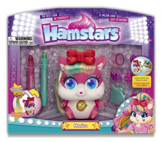 Игрушка интерактивная 1TOY ХомаStars Моника с растущими волосами