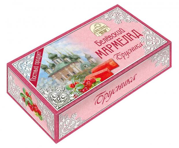 

Мармелад Белевская постный Брусника, 150 г