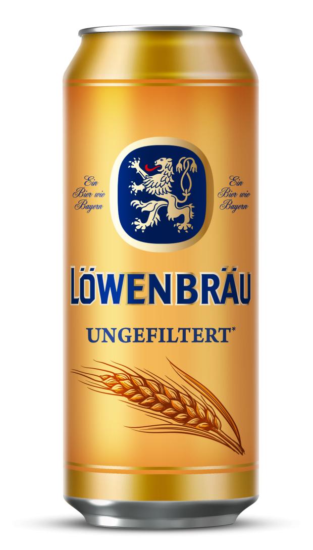 Пиво Lowenbrau нефильтрованное 4,9%, 450 мл