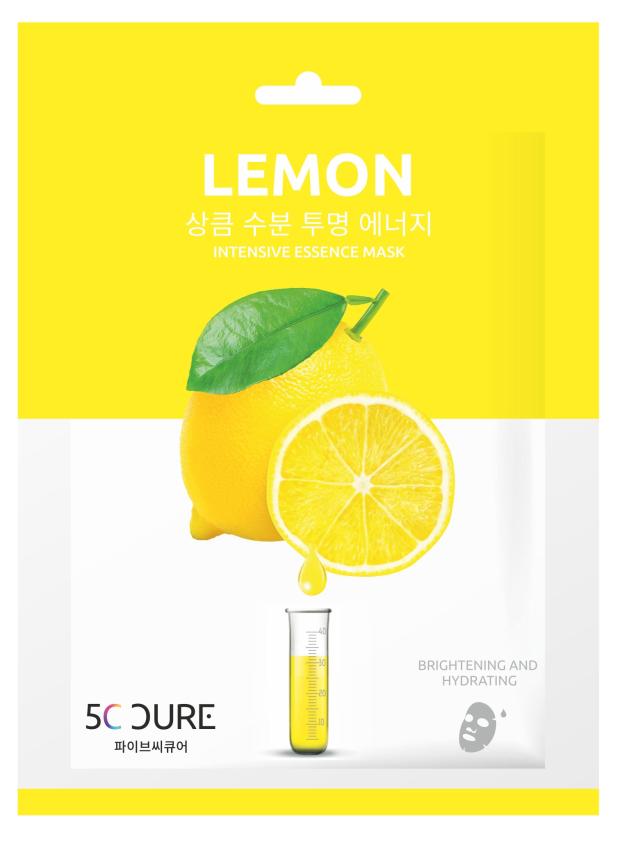 

Маска для лица Jkosmec 5C CURE с экстрактом лимона, 25 мл