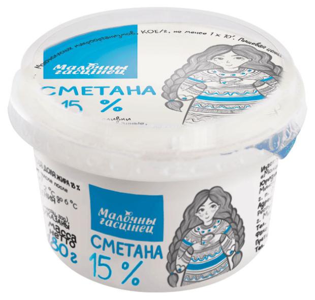

Сметана Молочный гостинец 15% БЗМЖ, 180 г