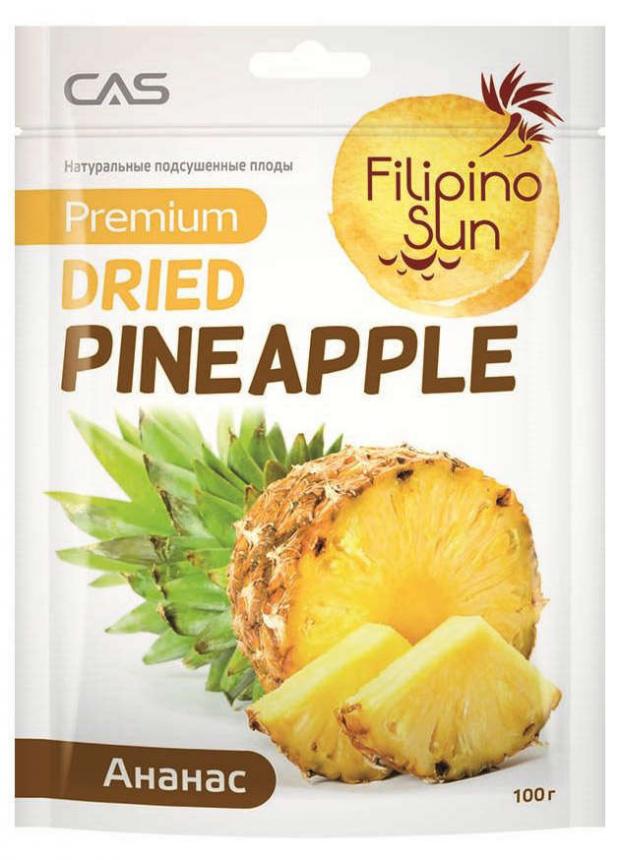 Ананас Filipino Sun сушеный, 100 г