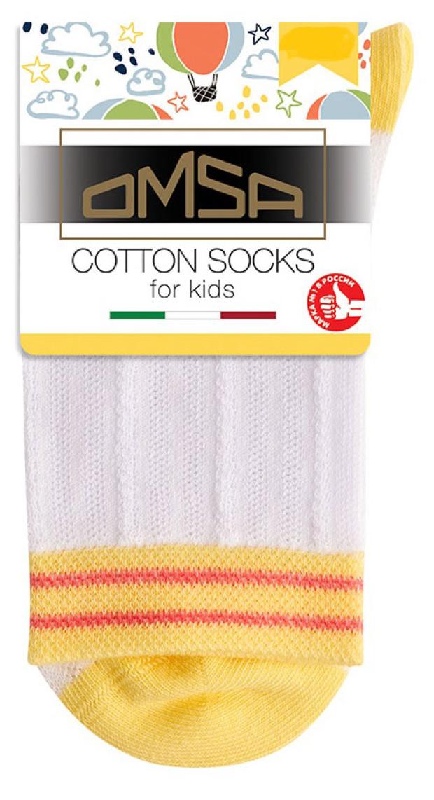 

Носки для девочек OMSA kids bianco, р 19-22