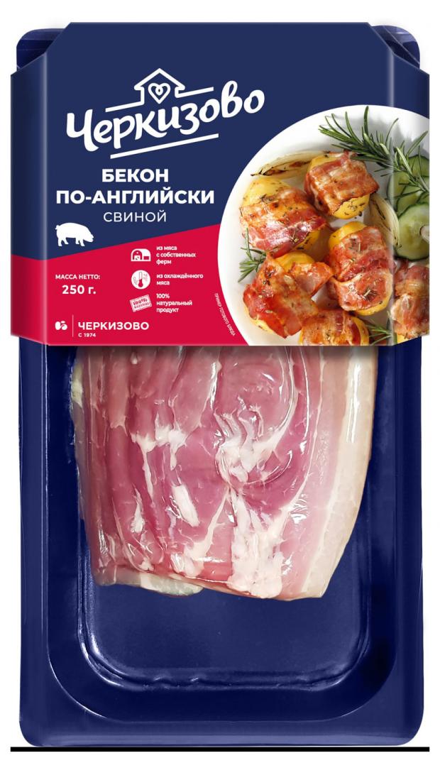 

Бекон свиной Черкизово По-английски, 250 г