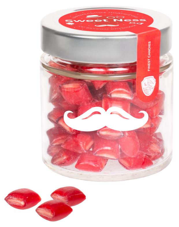 Карамель леденцовая фигурная Sweet Ness со вкусом клубники, 130 г
