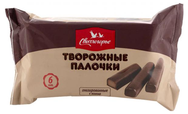 

Сырок «Свитлогорье» творожный глазированный с какао 23%, 6х30 г