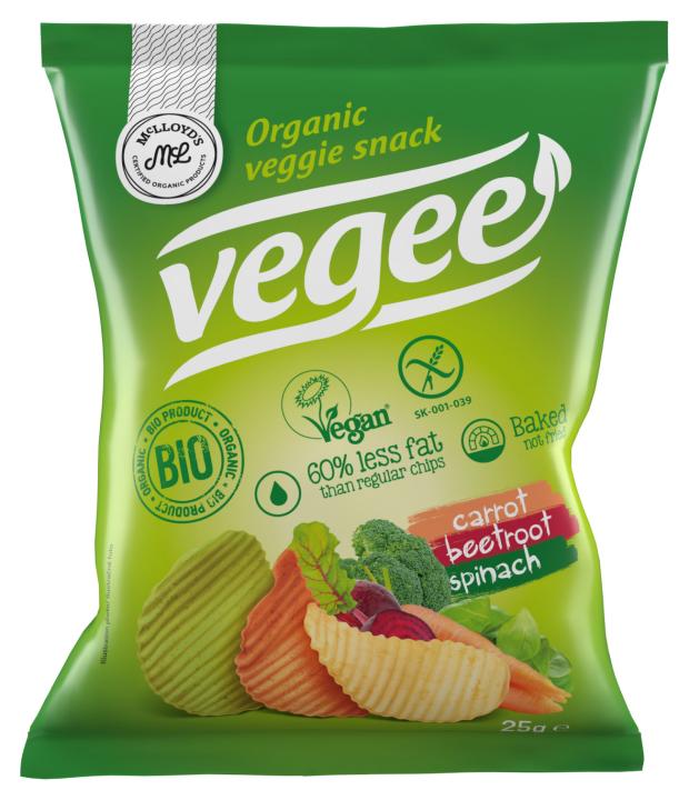 

Снеки Organique Vegee картофельные органические БИО, 25 г