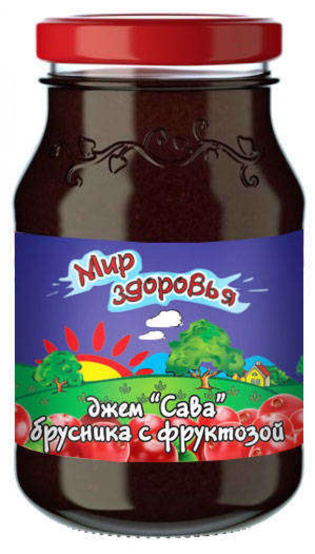 

Джем «Мир Здоровья» брусника с фруктозой, 300 г