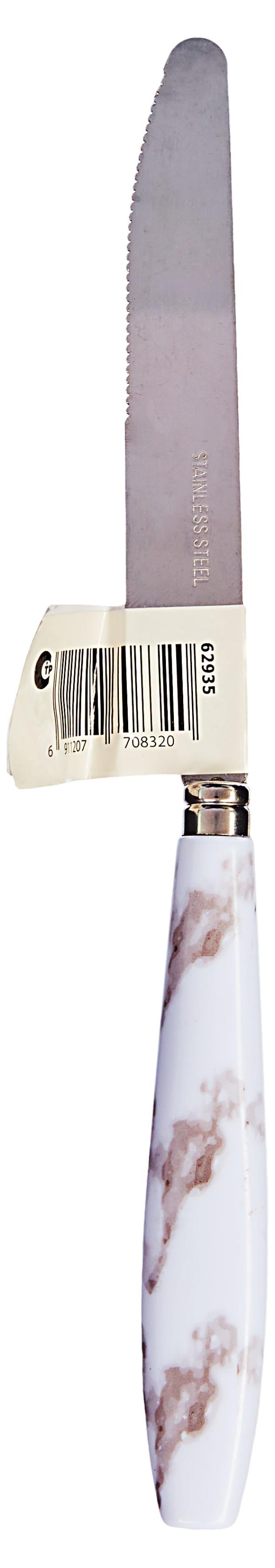 

Нож столовый Remiling Basics Мрамор, 22х2х1,2 см