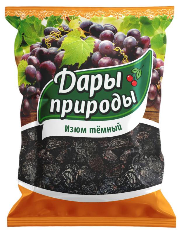 

Изюм темный Дары природы, 100 г