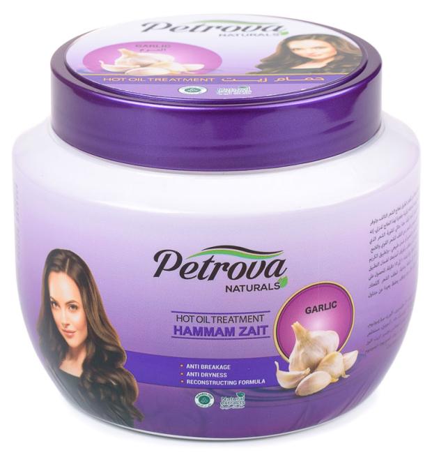 

Маска-хамам для роста волос Petrova с экстрактом чеснока и ароматом ванили, 500 мл