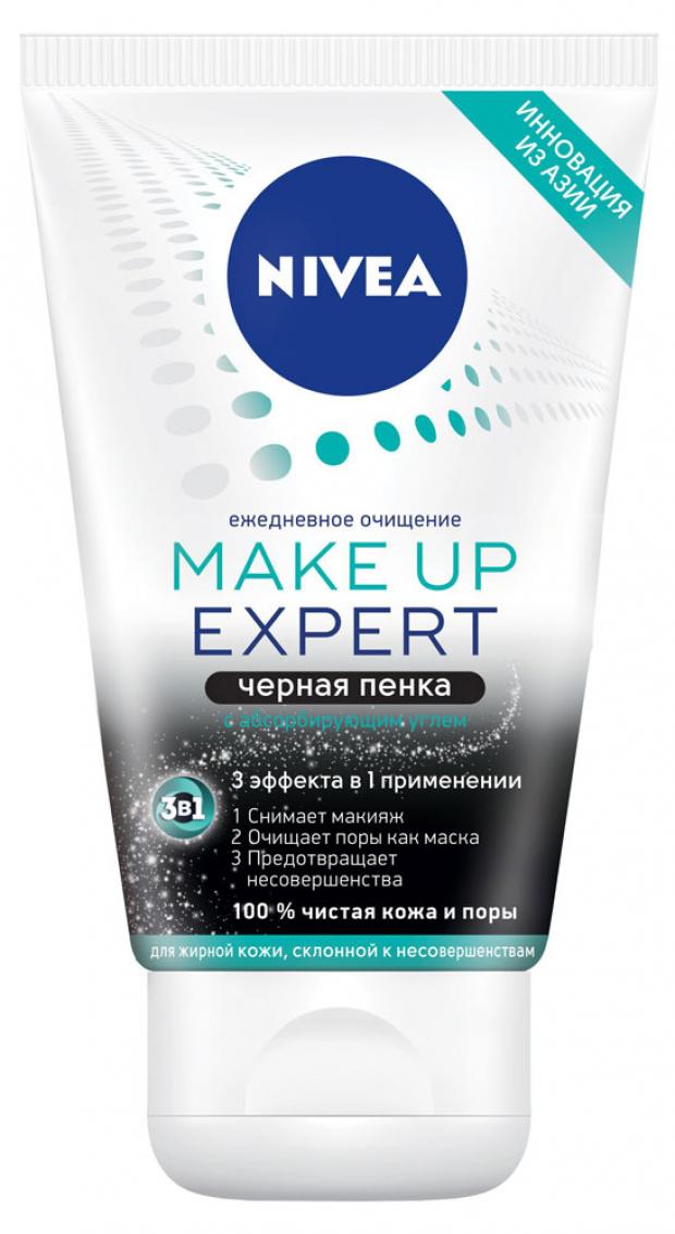 

Пенка для умывания Nivea черная, 100 мл