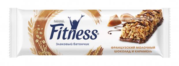 

Батончик злаковый Nestle Fitness молочный шоколад и карамель, 23 г