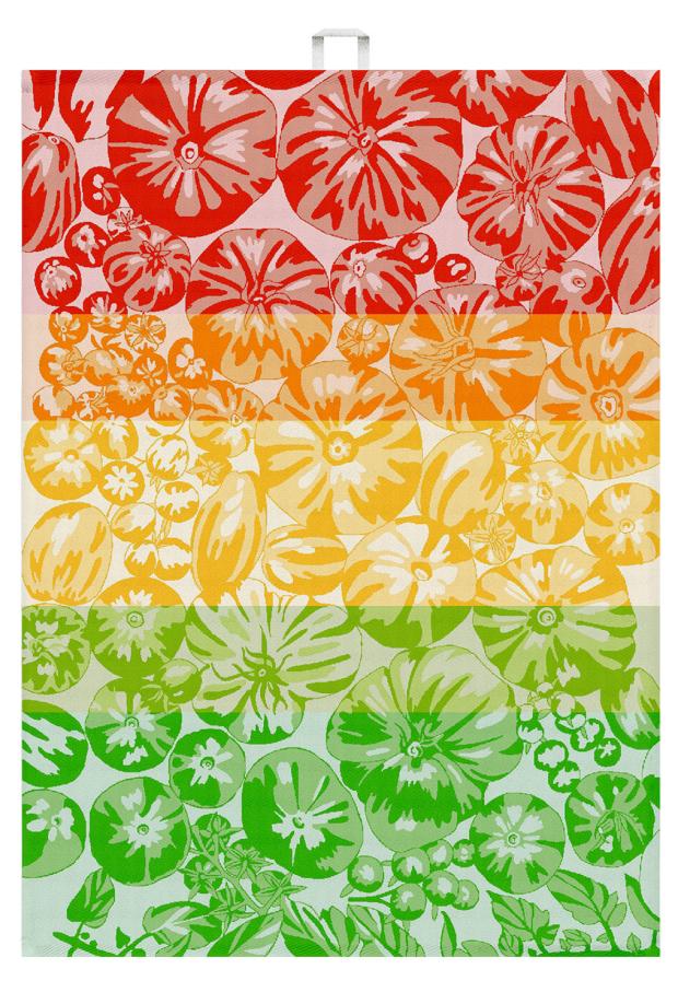 

Полотенце кухонное Cleanelly Basic Томаты, 50х70 см