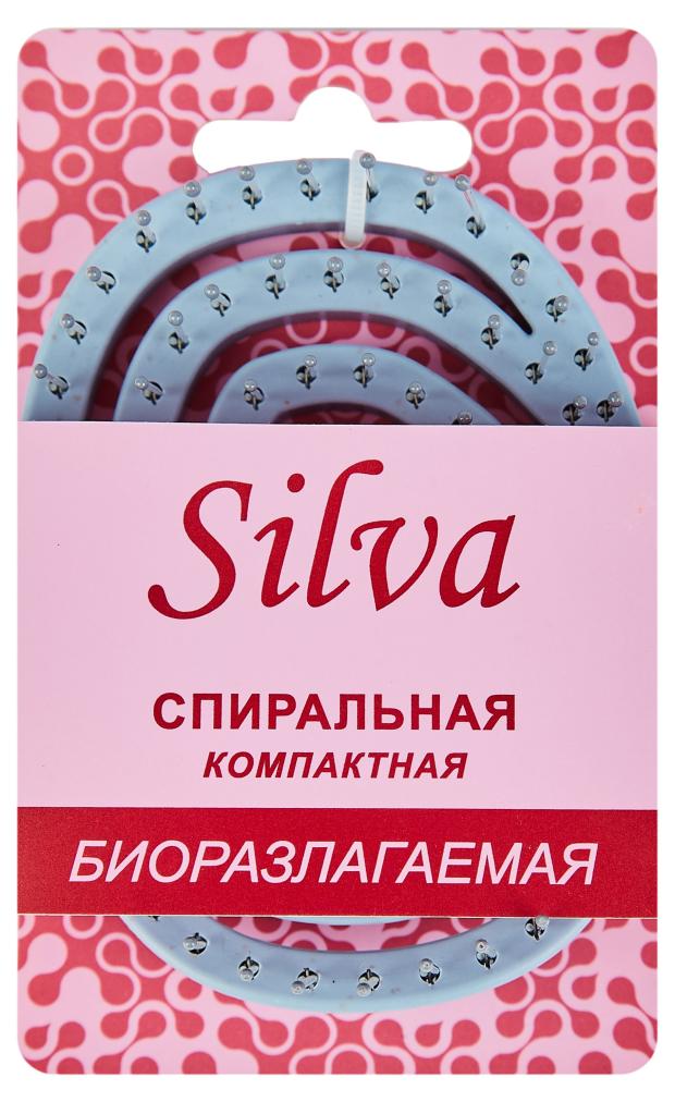 

Расческа для волос Silva спиральная компактная