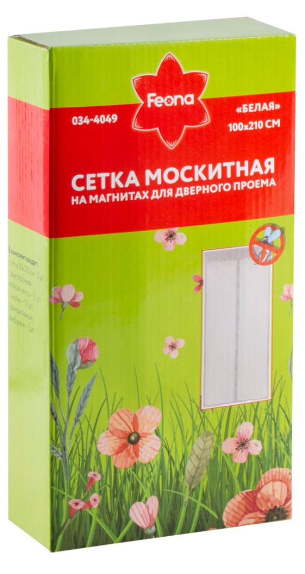 

Сетка москитная Feona белая, 1х2,1 м