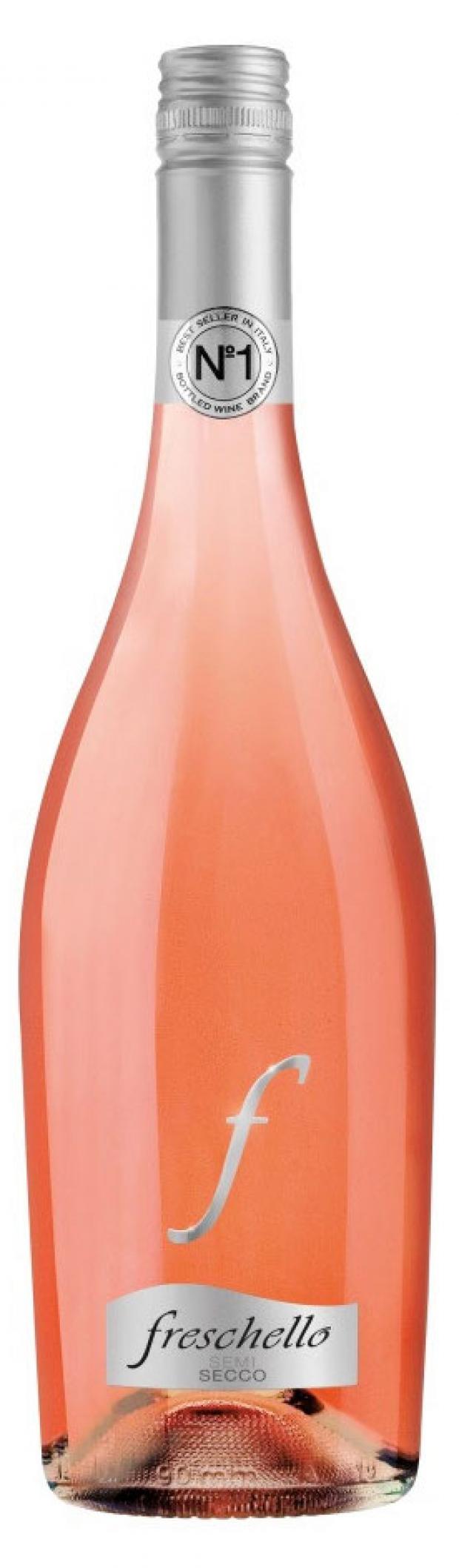 Игристое вино Freschello Frizzante Rosato розовое сухое Италия, 0,75 л