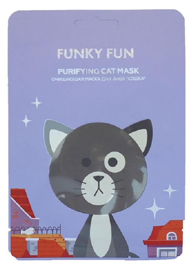 

Маска для лица Funky Fun Кошка очищающая, 28 г