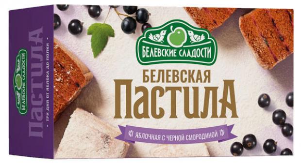 

Пастила «Белевская пастильная мануфактура» яблочная с черной смородиной, 100 г