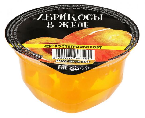 

Желе плодово-ягодное РостАгроЭкспорт абрикос, 150 г