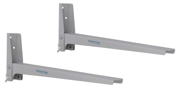 

Кронштейн для СВЧ-печей Kromax MICRO-4 silver max 20 кг, от стены 310 мм