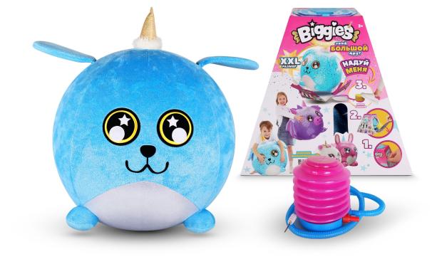 

Зверек-шар надувной Biggies Щенок Растущий с элементом сюрприза с насосом в наборе