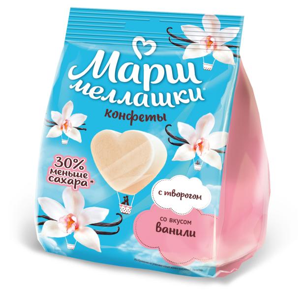 

Конфеты Маршмеллашки с творогом со вкусом ванили, 140 г