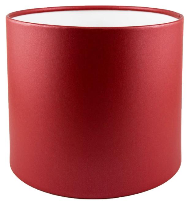 

Коробка подарочная круглая без крышки красная, d 21 x h 19 см