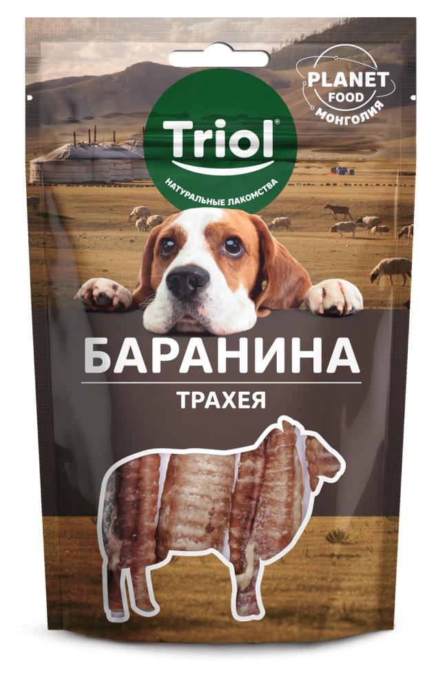 

Лакомство для собак Triol Баранина трахеи, 30 г