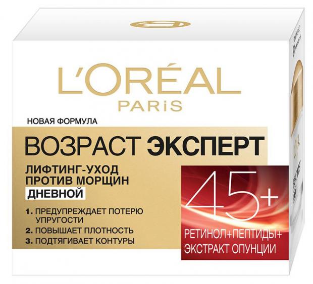 

Крем для лица дневной L'Oreal Paris Возраст Эксперт 45+, 50 мл