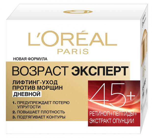 Крем для лица дневной L'Oreal Paris Возраст Эксперт 45+, 50 мл